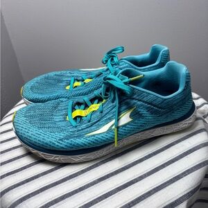 Altra Escalante Running Shoes Womens Size 10 Teal Knit Zero Drop Ego Cushion